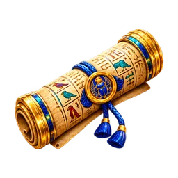 Papyrus Scroll symbol art